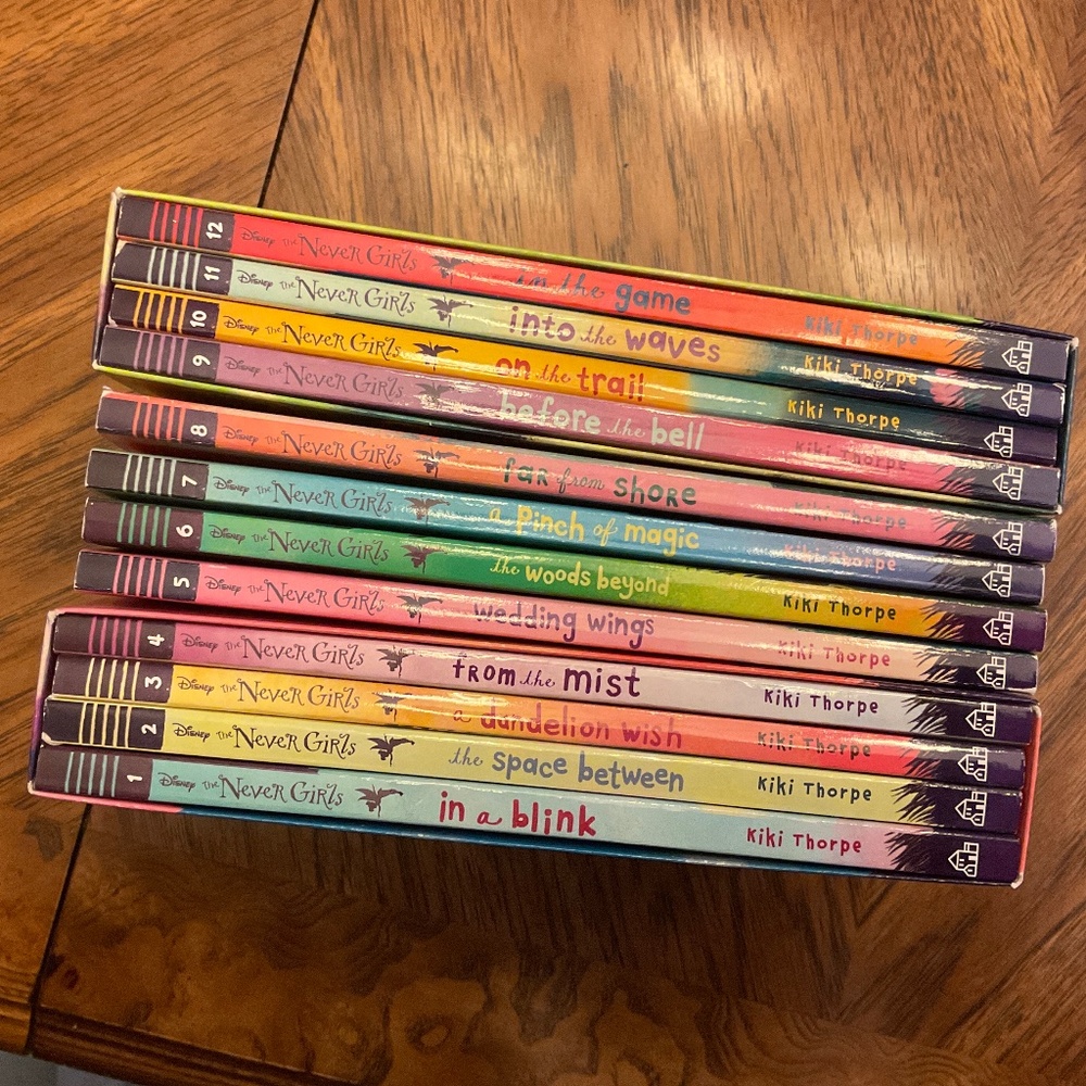 Disney the NEVER GIRLS book collection #1-12